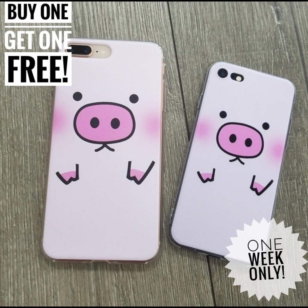 Iphone Piggy gel case